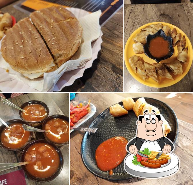 Food at Hashtag Cafe & Stays Kotdwara