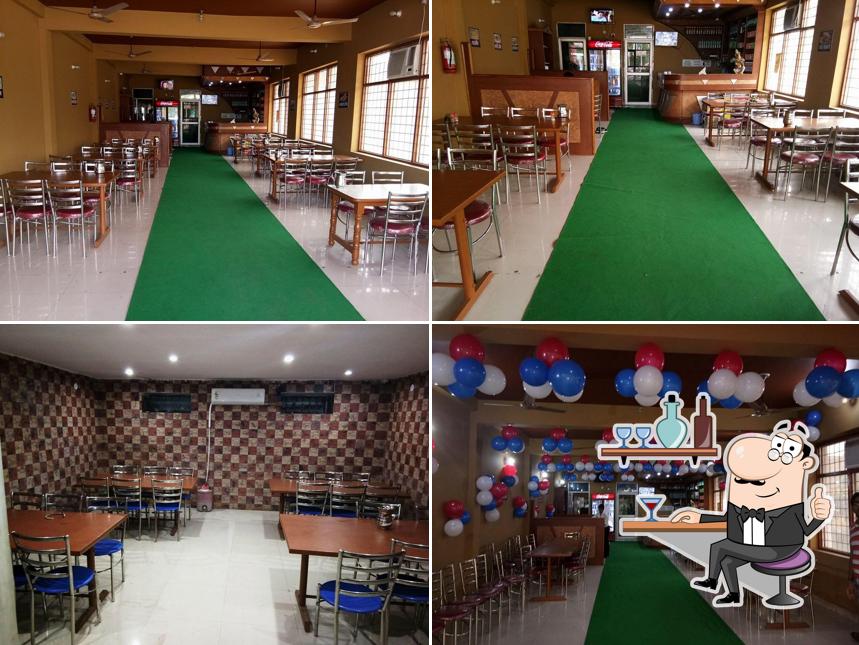 The interior of Indian Food Cafe And Family Restaurant