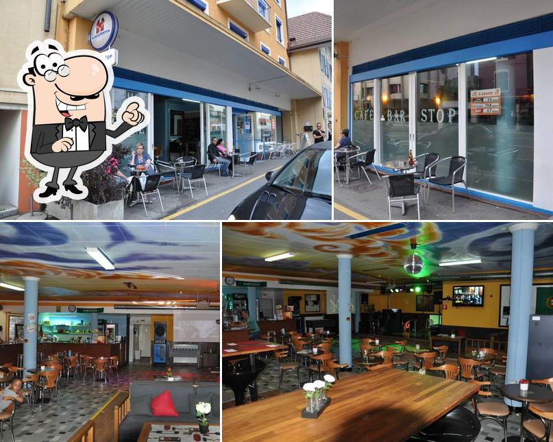 Dai un'occhiata agli interni di Café Bar Stop