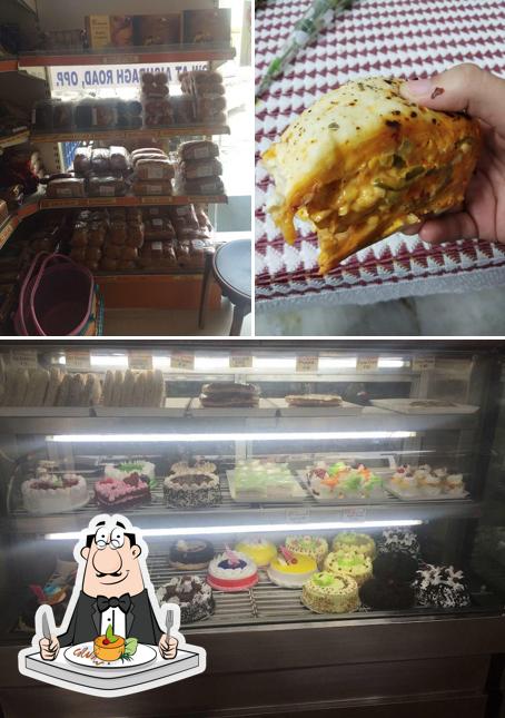 Food at Brijwasi Bakery