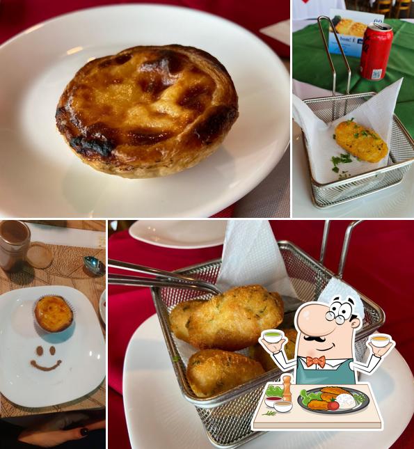 Creme brulée em O Cantinho de Portugal