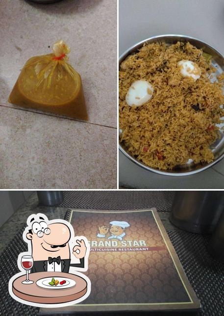 Food at Grand Star Hotel