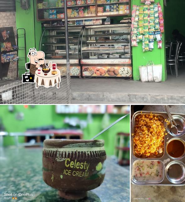 Food at Hotel salepur sweets