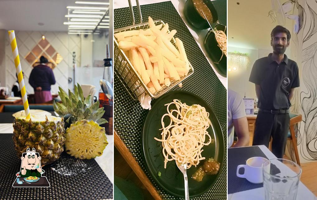 Food at Kurve cafe & restaurant