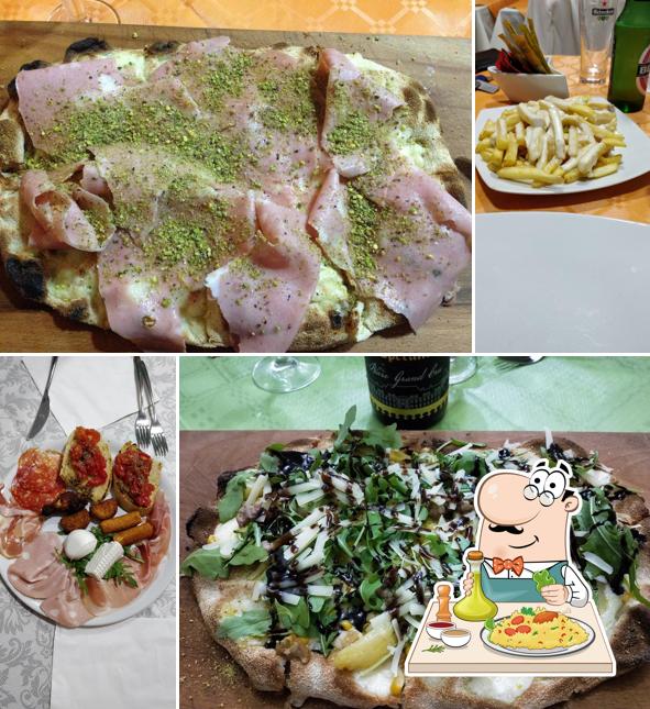 Platti al Pizzeria Re Leone