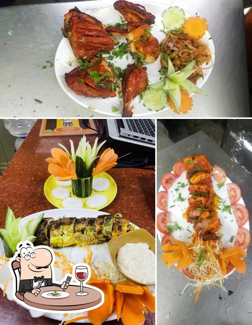 Food at Raju Gari's Ruchulu