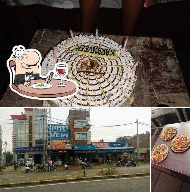 Among various things one can find food and exterior at Sunil Sweets & Party Hall