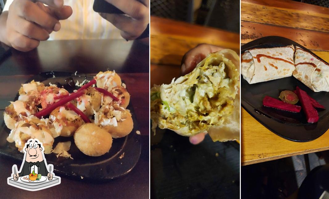 Food at WRAP UP in Changaramkulam Shawarmas Burgers Juices