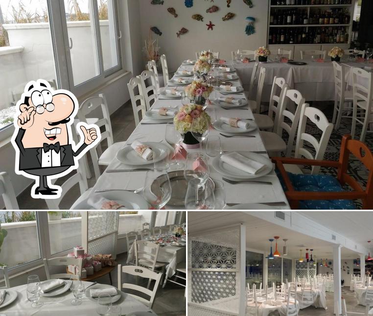 Gli interni di Ristorante la Barca