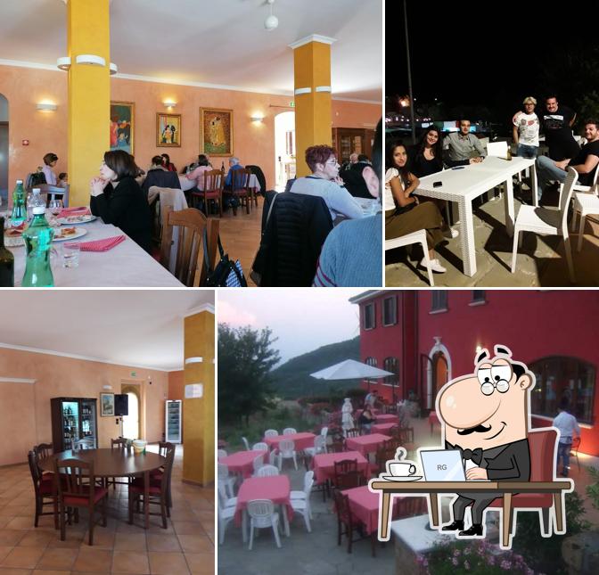 Gli interni di Villa Bianca