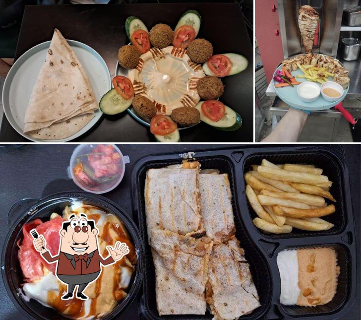 Food at Yalla Arabic Restaurant- مطعم يلا