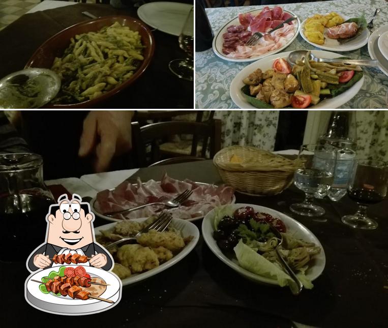 Platti al Agriturismo "Su connottu"