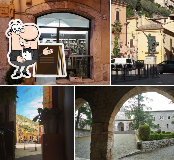 Goditi la vista dagli esterni di Barnaba