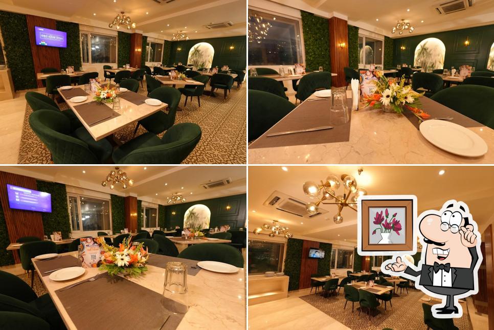 Check out how Blue Coriander Restaurant looks inside