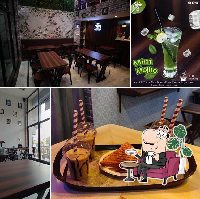 The interior of Cafe Coffee Care