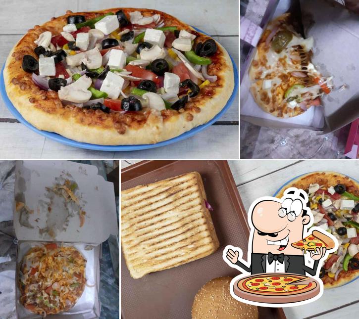 Pick pizza at Fun Tym Pizzaria