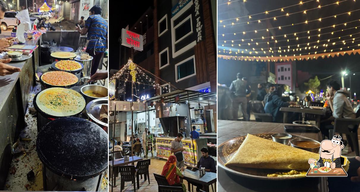 Food at Malhar Dosa