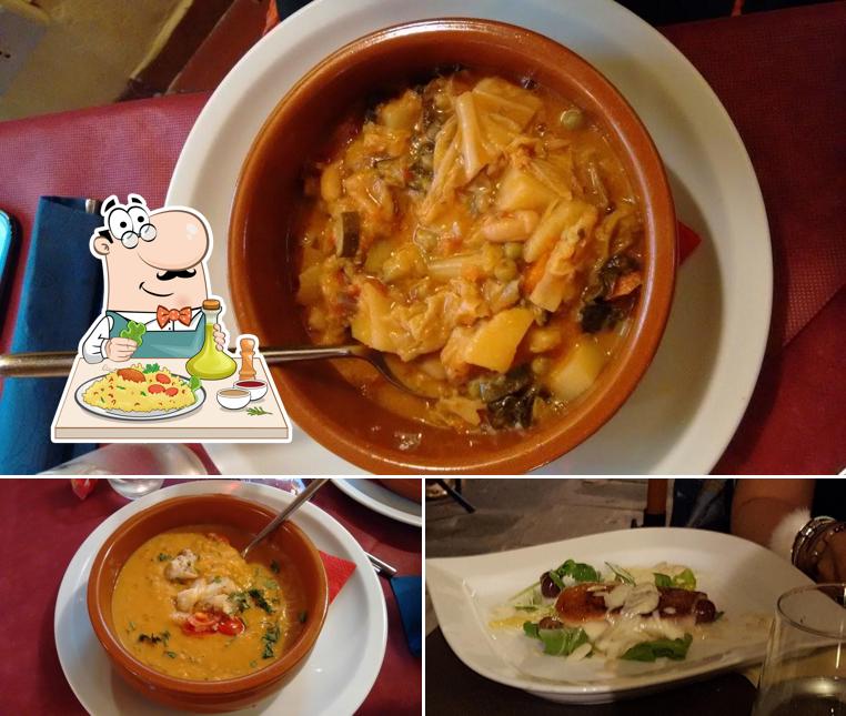 Platti al Osteria Del Tumi