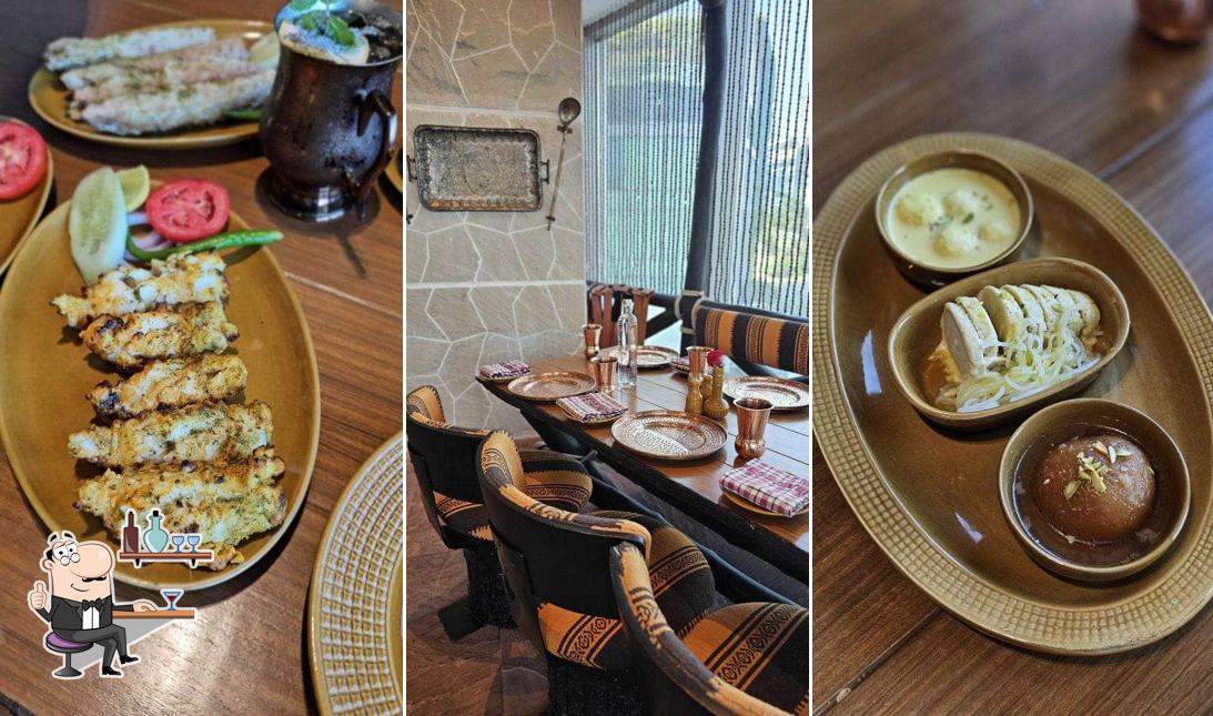 Take a seat at one of the tables at Peshawri