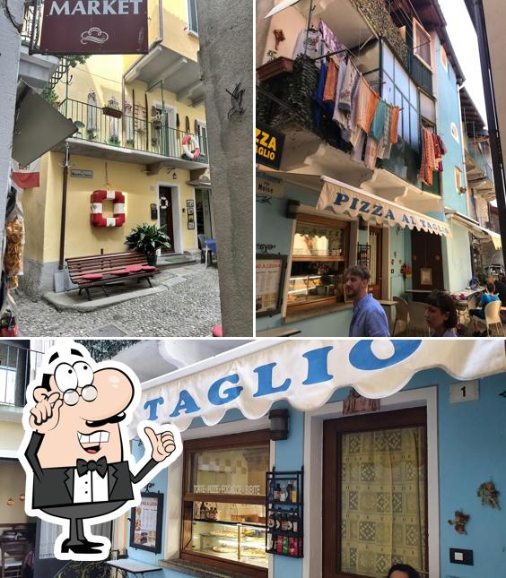 Dai un'occhiata agli interni di Pizza al taglio
