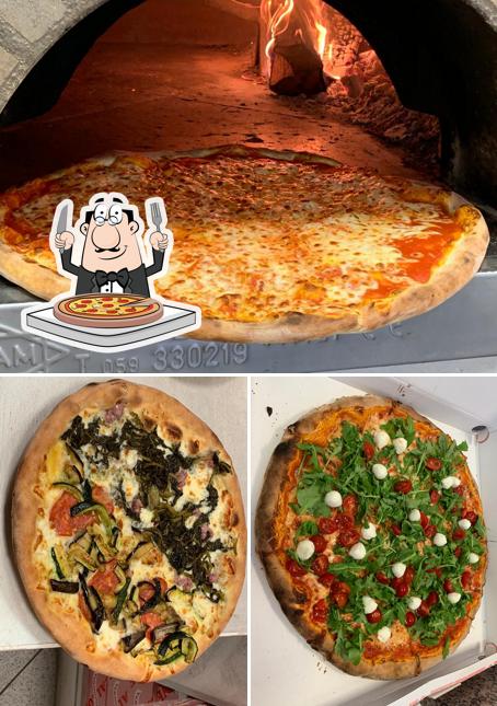 Ordina tra le molte varianti di pizza