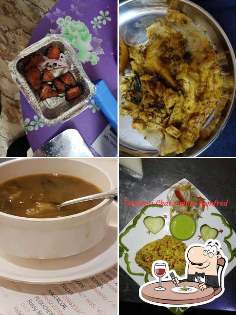 Food at Anjappar