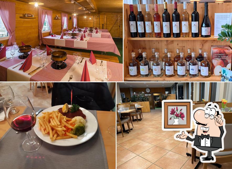 Gli interni di Restaurant Frickberg
