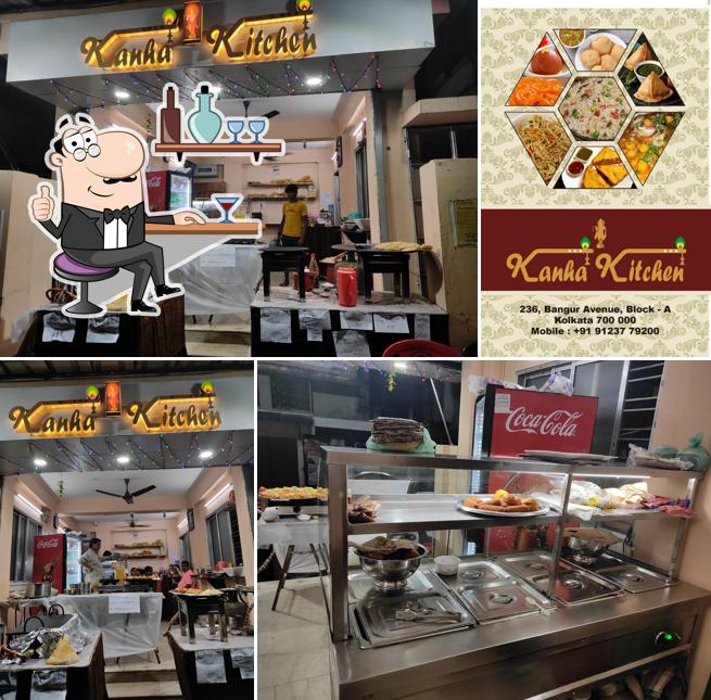 The interior of Kanha Kitchen
