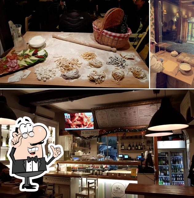 Gli interni di Vicolo dei Cinque - Roma