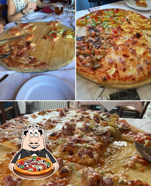 Prenditi tra le molte varianti di pizza