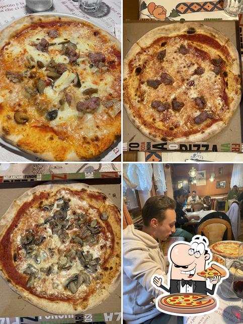A Pizzeria da Giorgio, puoi assaggiare una bella pizza
