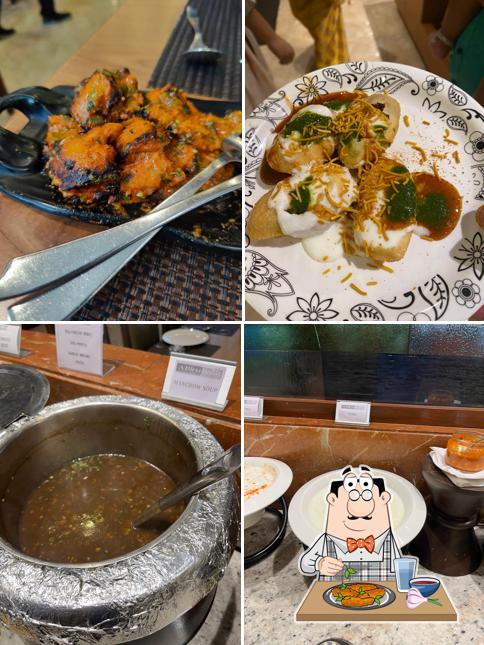 Chicken wings at A Bleu Basil