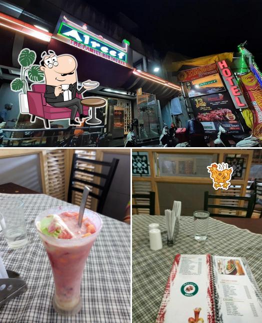 The interior of Alreef The Family Restaurant