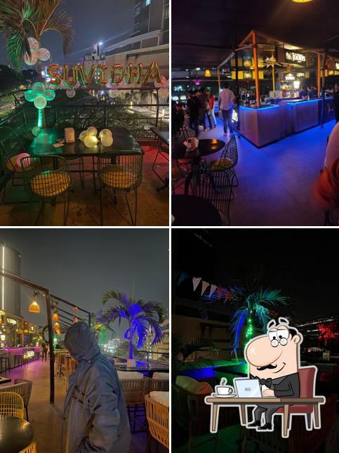 The interior of Backstage Lounge & Bar