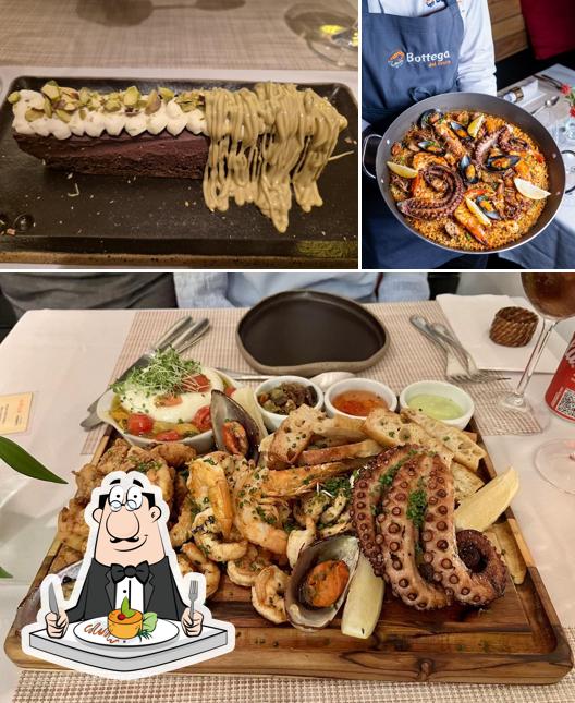 Comida em Bottega del Mare