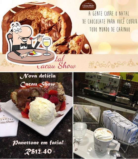Comida em Cacau Show