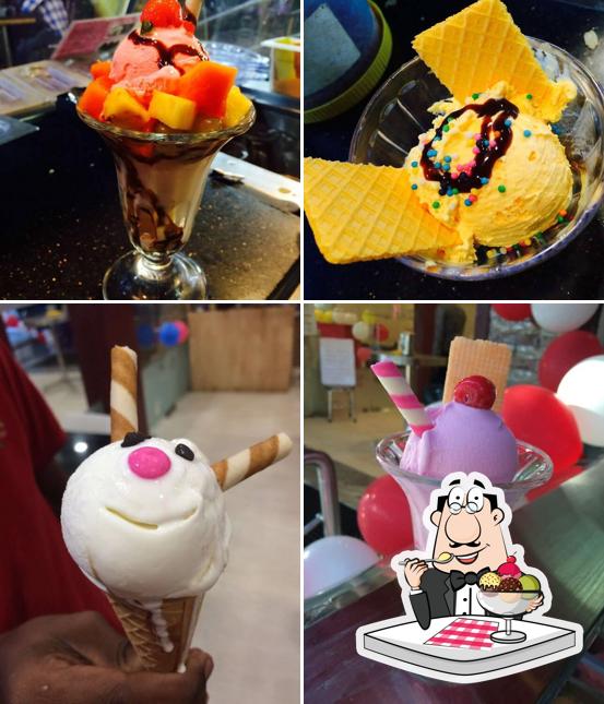 Devamirthas Tea Shop offers a number of sweet dishes