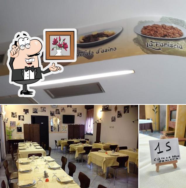 Gli interni di Circolo della Paniscia