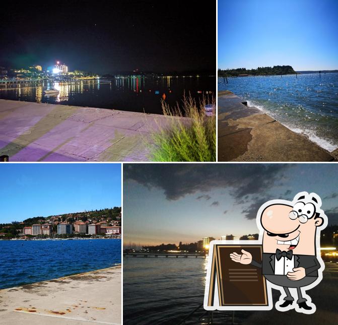 Puoi goderti l'aria fresca dal dehors di Coco cafe Portorož