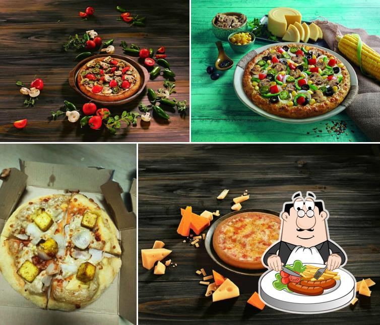 Food at Domino's Pizza