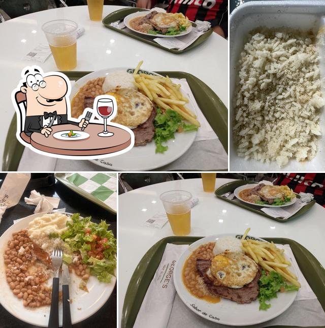 Comida em George's Curitiba