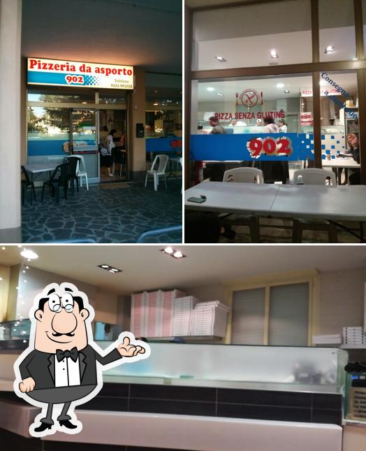 Gli interni di 902 Pizzeria da Asporto
