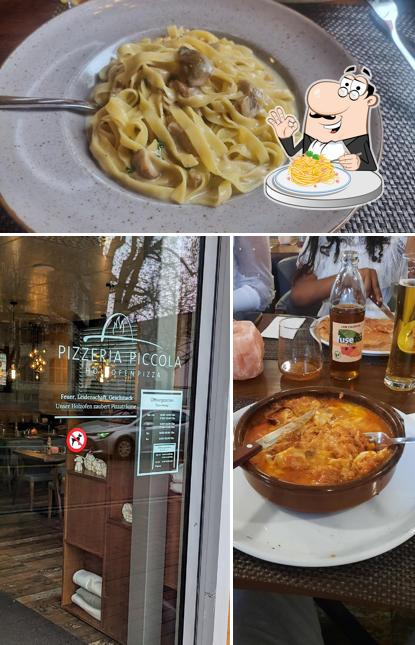 Spaghetti alla carbonara al Pizzeria Piccola