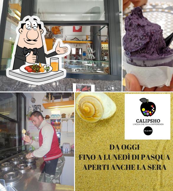 Cibo al Bar-gelateria Calipsho