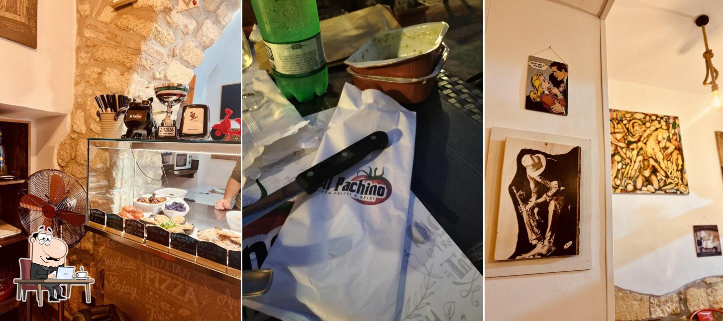 Gli interni di Al Pachino Tarquinia