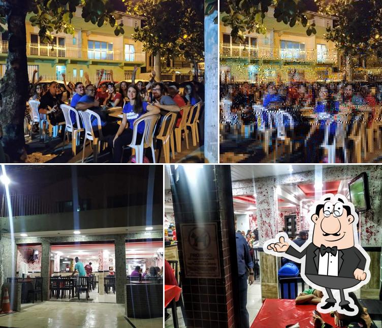 O interior do Esquinão do Lanche