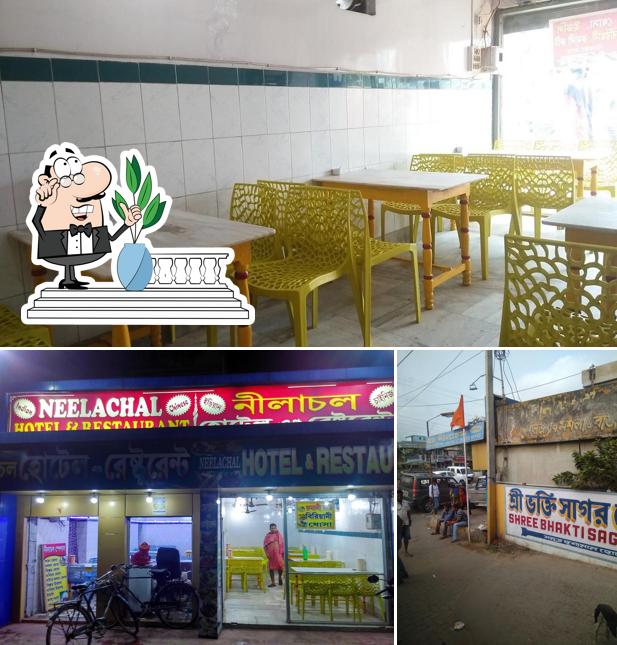 The exterior of Neelachal Hotel And Restaurant