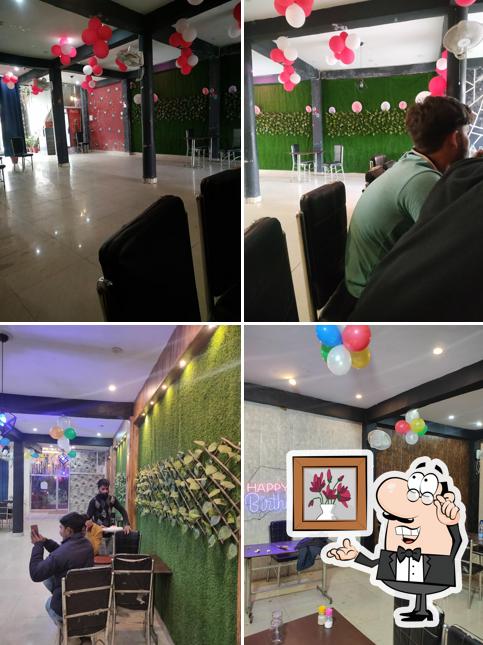 The interior of Roti & Curry