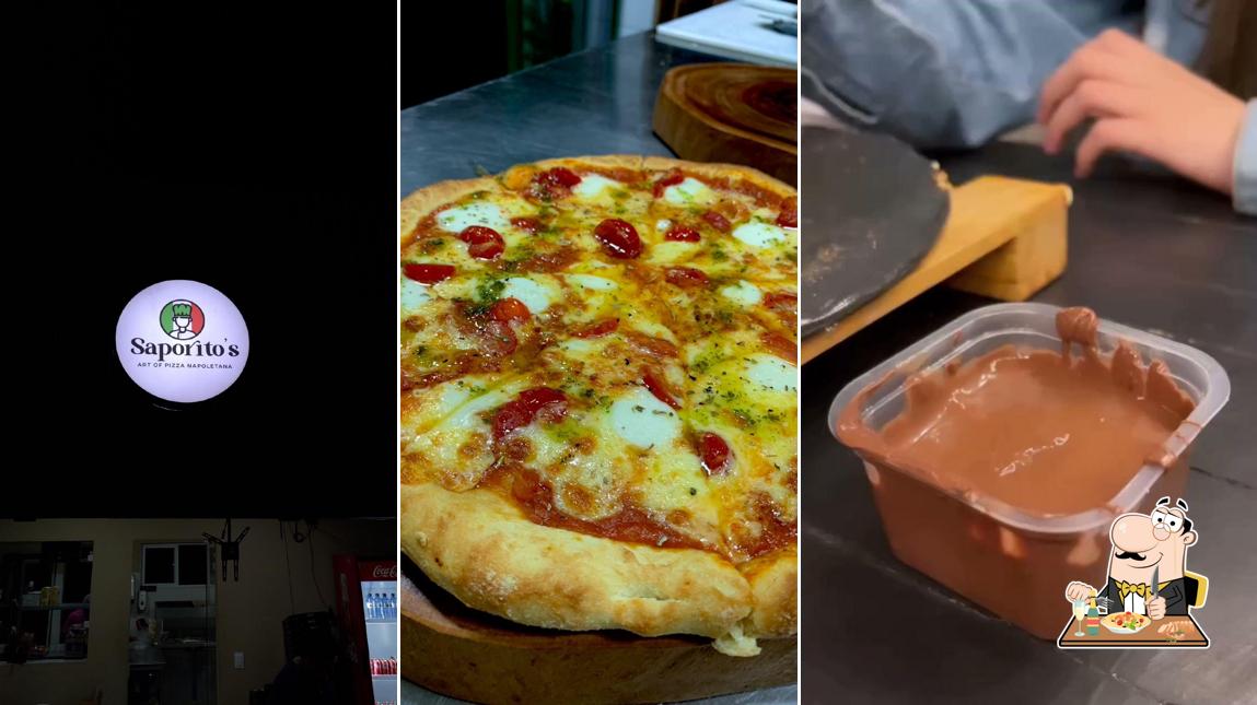 Comida em Saporito's