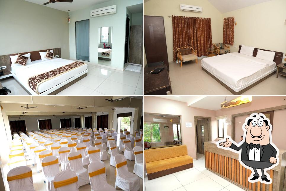The interior of Sukhsagar Gir Resort